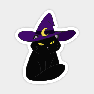 Midnight Kitty Magnet