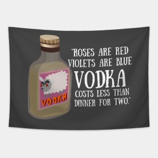 Roses Are Red Violets Are Blue... Tapestry