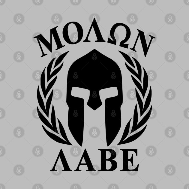 Mod.23 Molon Labe Greek Spartan by parashop