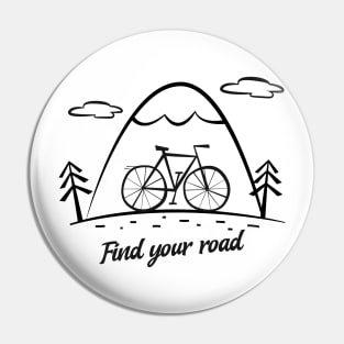 Find Your Road Pin