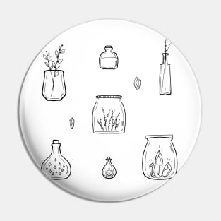 Cute Jar illustrations Pin