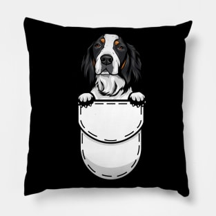 Funny English Setter Pocket Dog Pillow