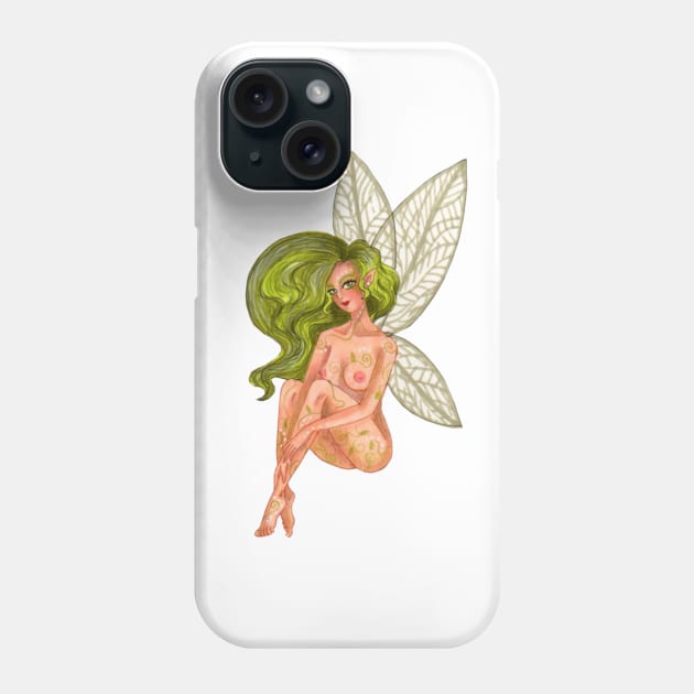 Green Faerie Phone Case by LaGelfling