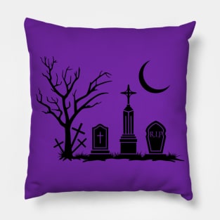 Graveyard Left Pillow