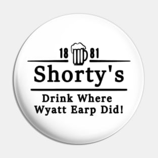 Shorty's bar inspired by Wynonna Earp Pin