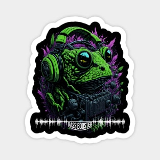 TECHNO FROG RAVE Magnet