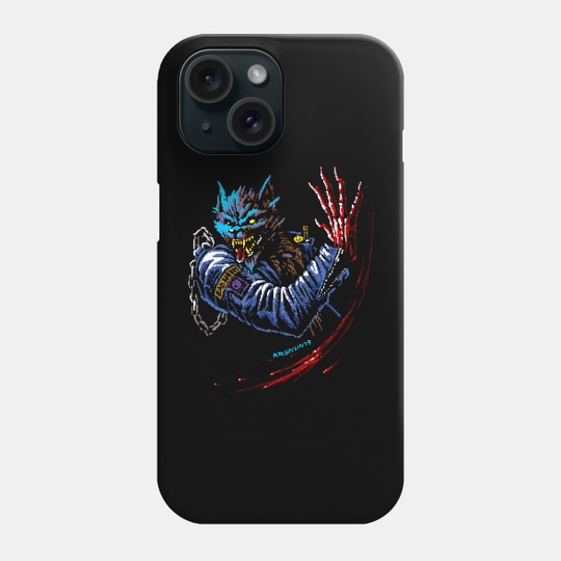 Werewolf Phone Case by SerhiyKrykun