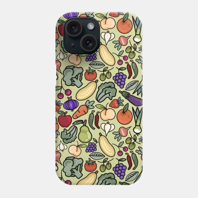 Salad Bowl of the World Phone Case by Slightly Unhinged