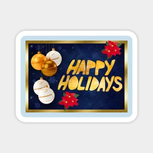 Christmas Greetings Magnet