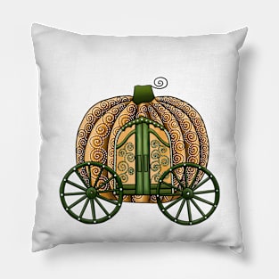 Pumpkin Carriage Pillow