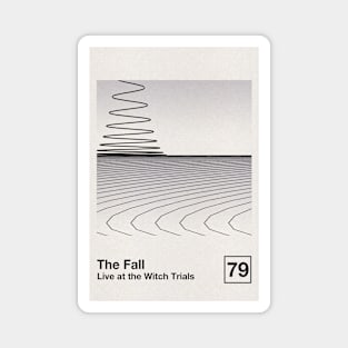 The Fall / Minimalist Style Graphic Poster Design Magnet