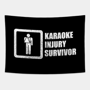 Karaoke Injury Survivor Tapestry