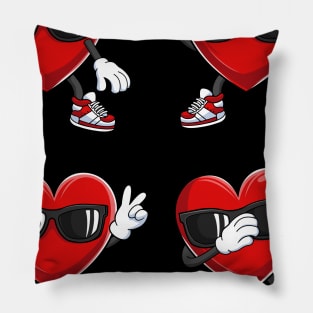 Dance Challenges Heart Valentines Day Gift For Kids Pillow