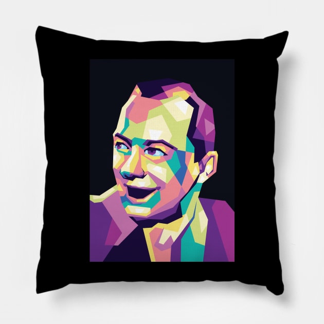 Alfonso Jofré Tenoriow Pillow by agungsaid1234