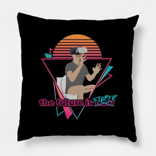 The Future Is Stupid Pillow