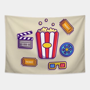 Cinema Set Tapestry