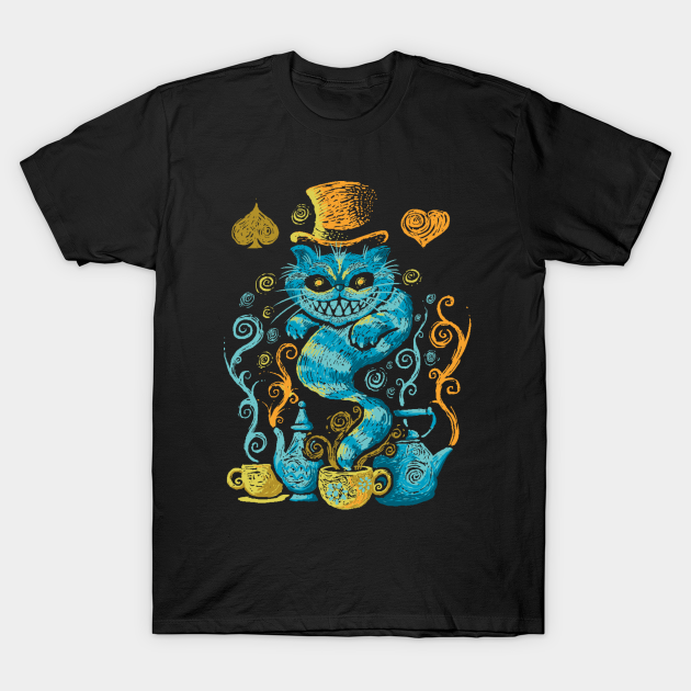 WonderCat Impressions - Alice In Wonderland - T-Shirt