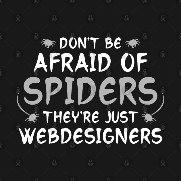 Don't Be Afraid Of Spiders by VectorPlanet