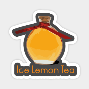 Ice Lemon tea Magnet