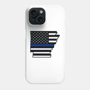 Police Arkansas flag Phone Case