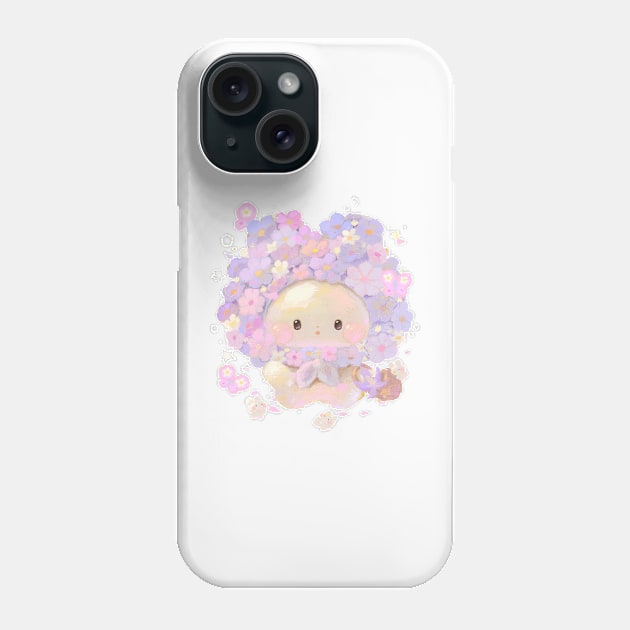 Flower Bunny Phone Case by happyyu