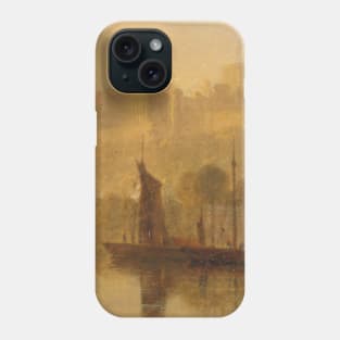 Windsor Castle from the Thames by William Daniell Phone Case