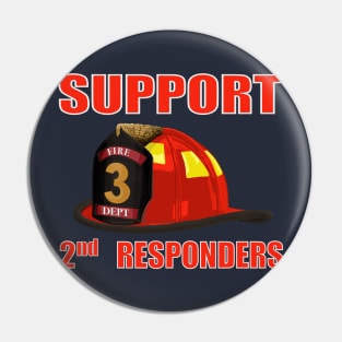 Support 2nd responders Pin