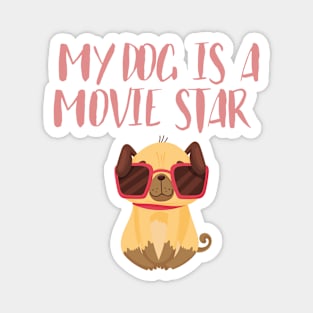 My dog is a movie star Magnet