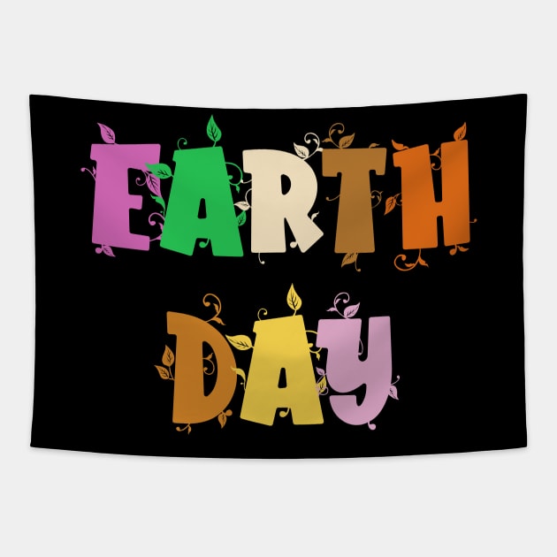 Earth Day Tapestry by zellaarts