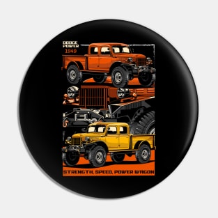 Power Wagon Off Road Truck Pin