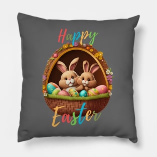 Happy Easter Pillow