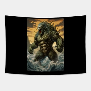 Godzilla, godzilla king of monster, godzilla monster, king of the monsters, kaijuu Tapestry