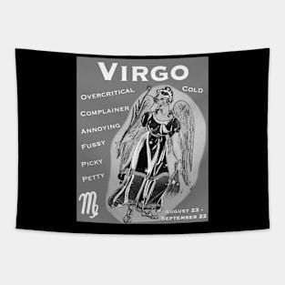 Virgo Negative Traits Tapestry