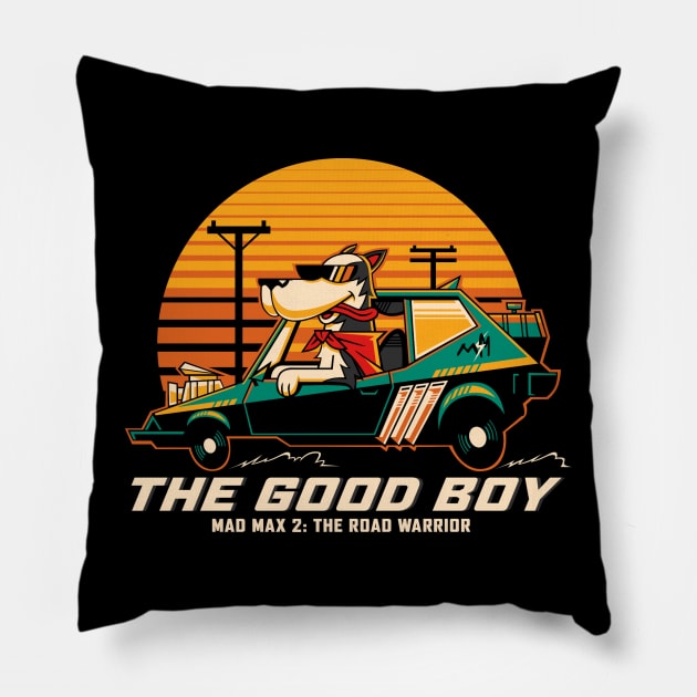 The Good Boy Madmax Pillow by playingmantis