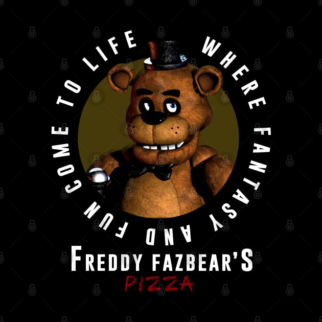 five nights at freddys DARK VINTAGE by Doxie Greeting