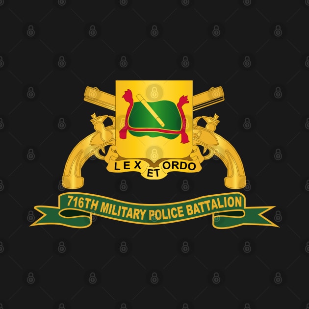 716th Military Police Battalion w Br - Ribbon by twix123844