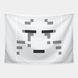 Pixel Ghost Tapestry