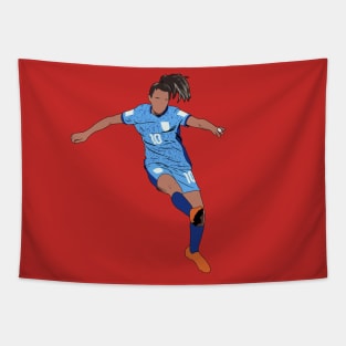 Ella Toone England World Cup Goal Minimalist Tapestry