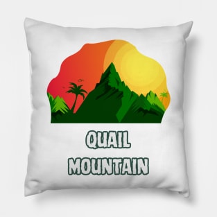 Quail Mountain Pillow