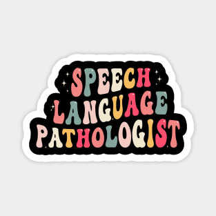 Speech Therapy Rainbow Speech Language Pathologist Therapist Magnet