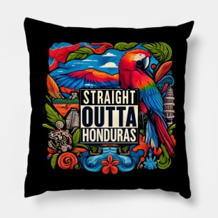 Straight Outta Honduras Pillow