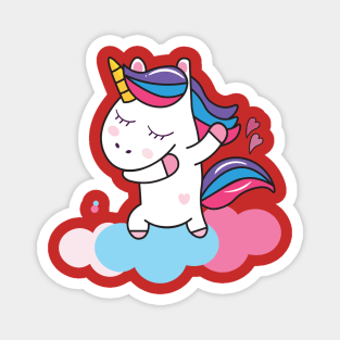 dapping unicorn Magnet