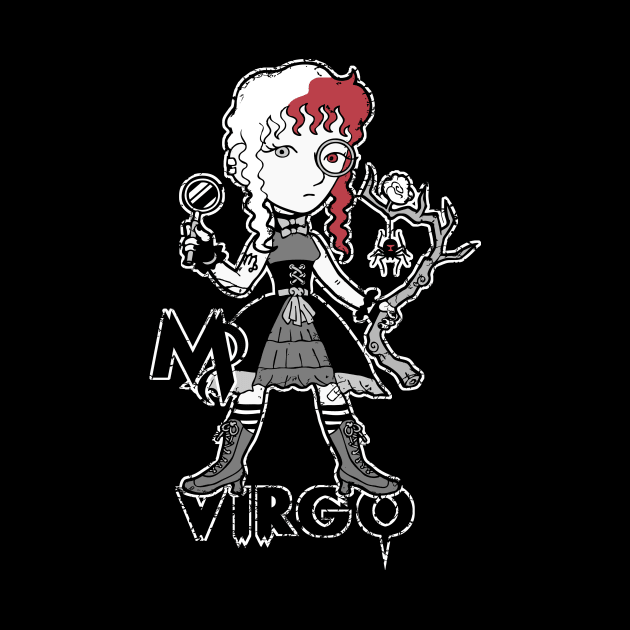 Creepy Cute Zodiac - Virgo 1.0 by NerdsyAeon