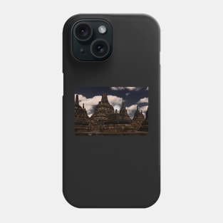 Borobudur Moonrise. Phone Case