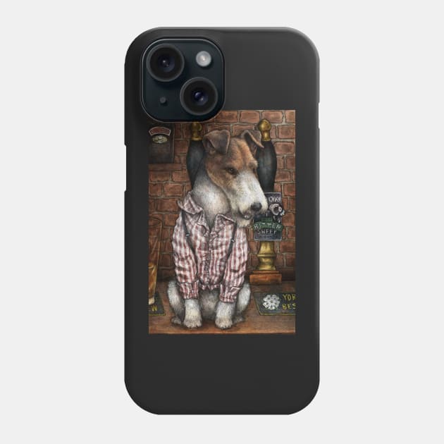 The Landlord Phone Case by Elspeth Rose Design