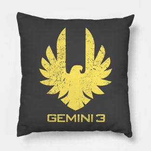 GEMINI 3 DISTRESSED VERSION Pillow