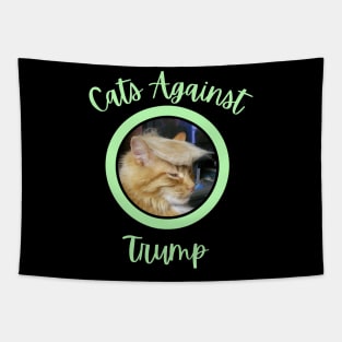 Funny Cats Anti-Trump - Cats Against Trump 8 Tapestry