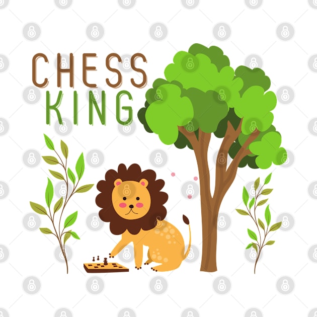 Chess Lion King Kids by Chessfluencer