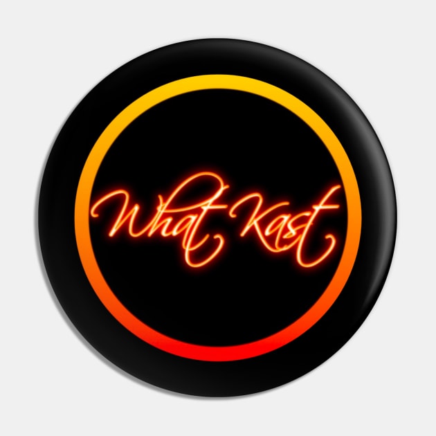 Whatkast logo Pin by WhatKast