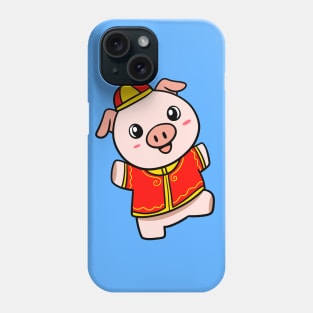 New Years Pig Phone Case